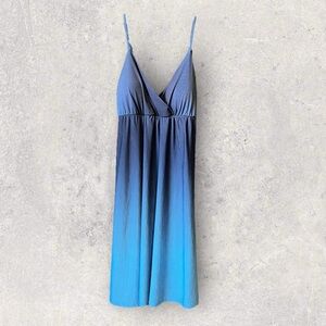 Jordan Taylor Blue Ombré Sundress / Swim Cover-Up – Size Small 🌊💙